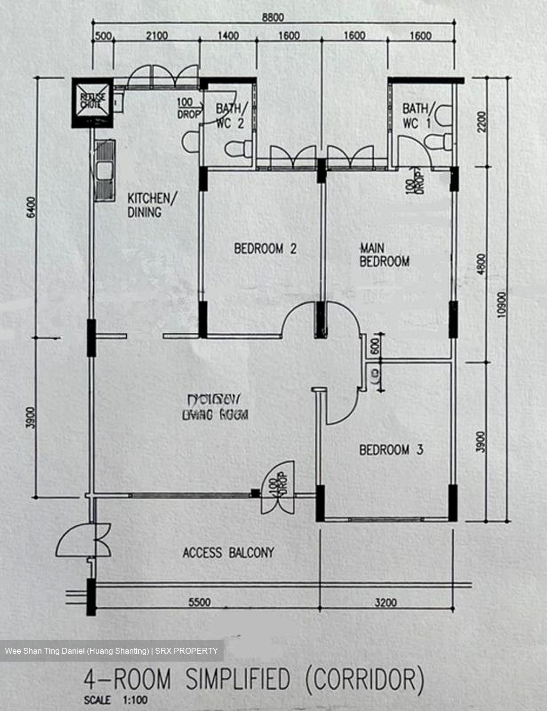 Blk 432 Tampines Street 41 (Tampines), HDB 4 Rooms #535830081